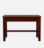 Louisville Writing Table In Dark Walnut Finish