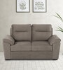 Wakefit Lounger Fabric 2 Seater Sofa in Brown Colour