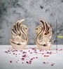 Love Couple Swan Ceramic Showpiece
