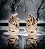 Love Couple Swan Ceramic Showpiece