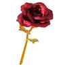 Love Golden Red Rose Showpiece
