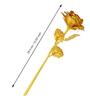 Golden Artificial Rose Flower