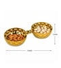 Gold Love Knot Nut Bowl