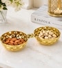 Gold Love Knot Nut Bowl