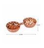 Rose Gold Love Knot Nut Bowl
