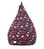 Love Letter Classic XXL Leatherette Bean Bag with Beans in Multi Colour