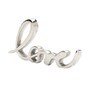 Love Silver Aluminium Showpiece