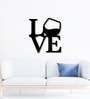 Love with Wine Metal Art Bar Wall Decor