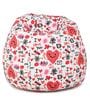 Love You Classic Xxl Bean Bag With Beans In Multi Colour