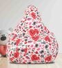 Love You Classic Xxl Bean Bag With Beans In Multi Colour