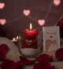 Love Bug Teddy Candle And Card Gift Set