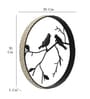 Bird Rattan Iron Multicolour Metal Wall Art