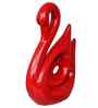 Loving Swan Showpiece Decorative Bird Figurine Statue (Resin Red)| Home Decoration Items for Living Room Bedroom Hall Office Table| Home Decor Gifts for Birthday Housewarming Anniversary