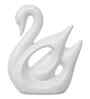 Loving Swan Showpiece Decorative Bird Figurine Statue (Resin White)| Home Decoration Items for Living Room Bedroom Hall Office Table| Home Decor Gifts for Birthday Housewarming Anniversary