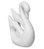 Loving Swan Showpiece Decorative Bird Figurine Statue (Resin White)| Home Decoration Items for Living Room Bedroom Hall Office Table| Home Decor Gifts for Birthday Housewarming Anniversary