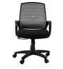 Mid Back Ergonomic Chair In In Black & Grey Colour Colour