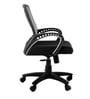Mid Back Ergonomic Chair In In Black & Grey Colour Colour
