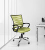 Mid Back Ergonomic Chair In In Lighte Green Colour Colour