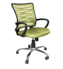 Mid Back Ergonomic Chair In In Lighte Green Colour Colour
