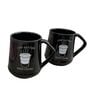 Low Battery Need Coffee Black Ceramic  Tea Cups