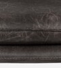 Loyal Leatherette Lounge Chair In Black Colour
