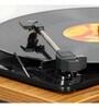 LS-10 Vinyl Record Player Bluetooth Turntable with Integrated Speaker Preamp, (33/45/78 RPM), Wood MDF