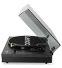 LS-300 Vinyl Record Player with Bluetooth Turntable and 2 Separate Speakers, Black Colour