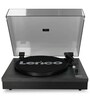 LS-300 Vinyl Record Player with Bluetooth Turntable and 2 Separate Speakers, Black Colour