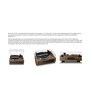 LS-410 Vinyl Record Player with Bluetooth Turntable and 4 Built-In Speakers, Wooden Finish