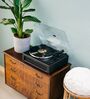 LS-430 Turntable Bluetooth Vinyl Record Player Integrated Speaker 40 Watt RMS