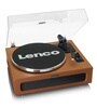 LS-430 Turntable Vinyl Record Player with Bluetooth Belt Drive, Pitch Control, Preamp, RCA Out and AUX in 3.5Mm Integrated Speaker 40 Watt RMS, Brown Colour