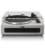 LS-440 Turntable Vinyl Record Player with Bluetooth Belt Drive, Pitch Control, Preamp, RCA Out and AUX-In 3.5Mm Integrated 4 Speaker