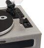LS-440 Turntable Vinyl Record Player with Bluetooth Belt Drive, Pitch Control, Preamp, RCA Out and AUX-In 3.5Mm Integrated 4 Speaker