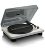 LS-50 Vinyl Record Player Turntable Bluetooth with Integrated Speaker Preamp (33/45/78 RPM) Vinyl To Mp3, Includes Extra Stylus, Grey Colour