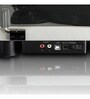 LS-50 Vinyl Record Player Turntable Bluetooth with Integrated Speaker Preamp (33/45/78 RPM) Vinyl To Mp3, Includes Extra Stylus, Grey Colour