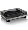 LS-50 Vinyl Record Player Turntable Bluetooth with Integrated Speaker Preamp (33/45/78 RPM) Vinyl To Mp3, Includes Extra Stylus, Grey Colour