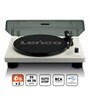 LS-50 Vinyl Record Player Turntable Bluetooth with Integrated Speaker Preamp (33/45/78 RPM) Vinyl To Mp3, Includes Extra Stylus, Grey Colour