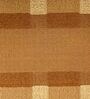 Brown Geometric Polyester 28 x 18 Inches Anti Skid Door Mat