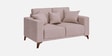 Luca Fabric 2 Seater Sofa In Almond Beige Color