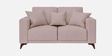 Luca Fabric 2 Seater Sofa In Almond Beige Color