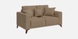 Luca Fabric 2 Seater Sofa In Hazel Beige Color