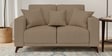 Luca Fabric 2 Seater Sofa In Hazel Beige Color