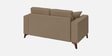 Luca Fabric 2 Seater Sofa In Hazel Beige Color