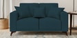 Luca Fabric 2 Seater Sofa in Cool Blue Color