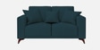 Luca Fabric 2 Seater Sofa in Cool Blue Color
