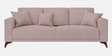 Luca Fabric 3 Seater Sofa In Almond Beige Color
