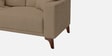 Luca Fabric 3 Seater Sofa In Hazel Beige Color