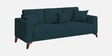 Luca Fabric 3 Seater Sofa in Cool Blue Color