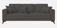 Luca Fabric 3 Seater Sofa in Stone Grey Color