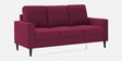 Lucas Fabric 3 Seater Sofa in Wine Red Colour